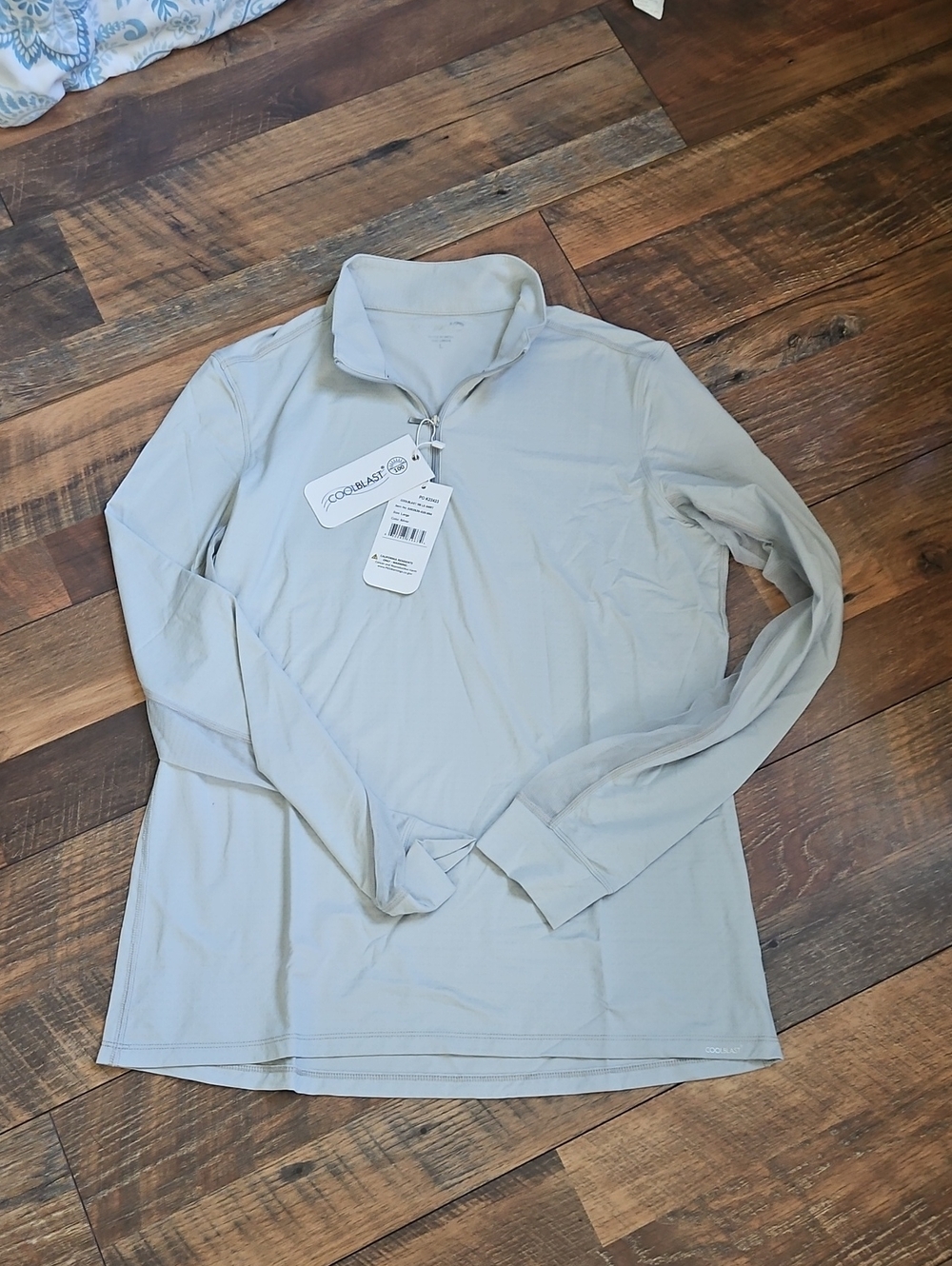 Coolblast 100 Long Sleeve Silver Sun Shirt